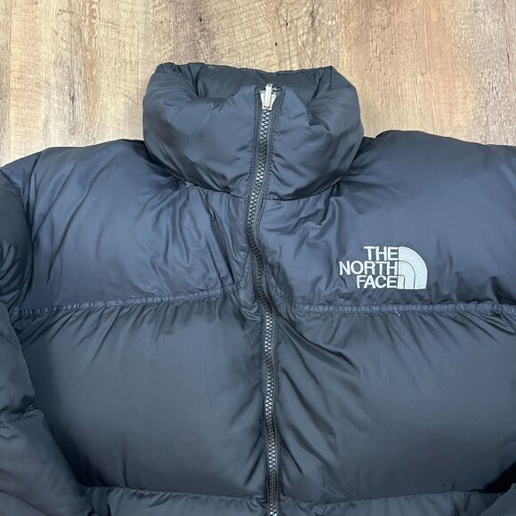 The North Face 1996 Retro Nuptse 700 Puffer Down Jacket Black Men's XXL Hooded* - Picture 3 of 16
